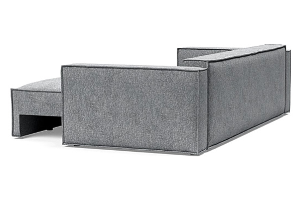 Innovation Living Newilla Sofa Bed with Standard Arms - 565 Twist Granite