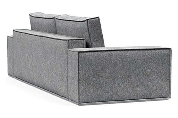 Innovation Living Newilla Sofa Bed with Wide Arms - 565 Twist Granite