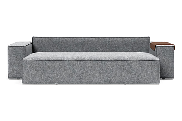 Innovation Living Newilla Sofa Bed with Wide Arms - 565 Twist Granite