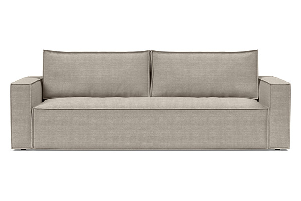 Innovation Living Newilla Sofa Bed with Standard Arms - 579 Kenya Gravel