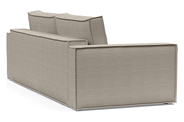 Innovation Living Newilla Sofa Bed with Standard Arms - 579 Kenya Gravel