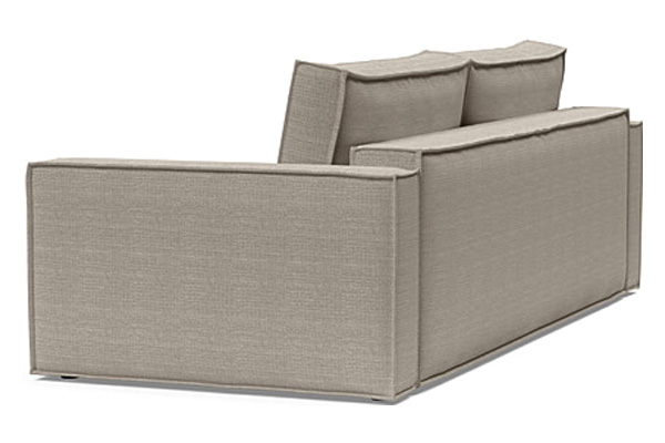 Innovation Living Newilla Sofa Bed with Standard Arms - 579 Kenya Gravel