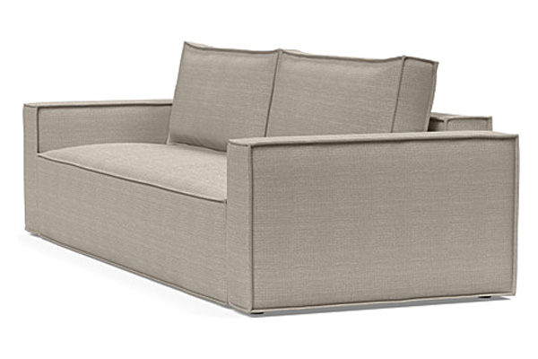 Innovation Living Newilla Sofa Bed with Standard Arms - 579 Kenya Gravel