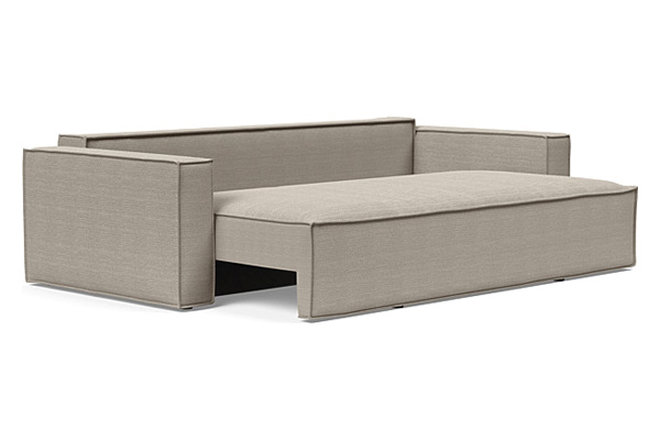 Innovation Living Newilla Sofa Bed with Standard Arms - 579 Kenya Gravel