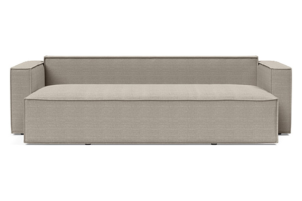 Innovation Living Newilla Sofa Bed with Standard Arms - 579 Kenya Gravel