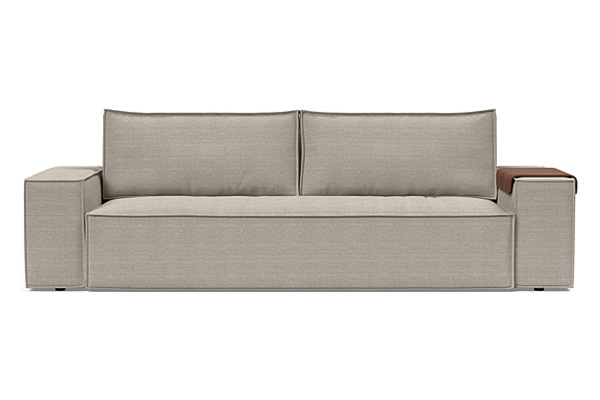 Innovation Living Newilla Sofa Bed with Wide Arms - 579 Kenya Gravel