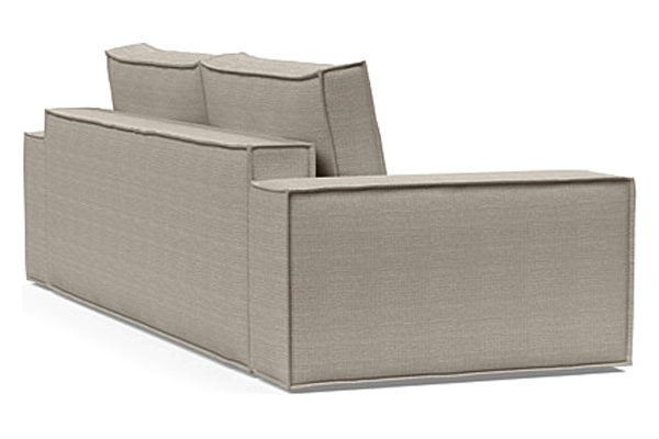 Innovation Living Newilla Sofa Bed with Wide Arms - 579 Kenya Gravel