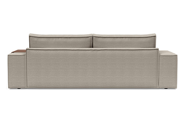 Innovation Living Newilla Sofa Bed with Wide Arms - 579 Kenya Gravel