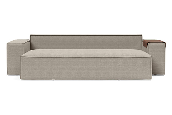 Innovation Living Newilla Sofa Bed with Wide Arms - 579 Kenya Gravel