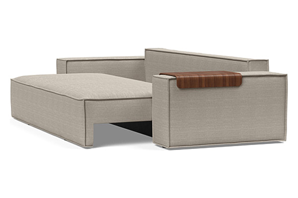 Innovation Living Newilla Sofa Bed with Wide Arms - 579 Kenya Gravel