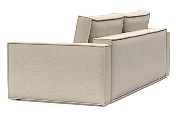 Innovation Living Newilla Sofa Bed with Standard Arms - 586 Phobos Latte