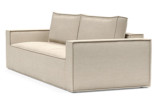 Innovation Living Newilla Sofa Bed with Standard Arms - 586 Phobos Latte