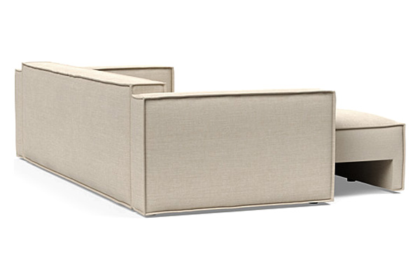 Innovation Living Newilla Sofa Bed with Standard Arms - 586 Phobos Latte