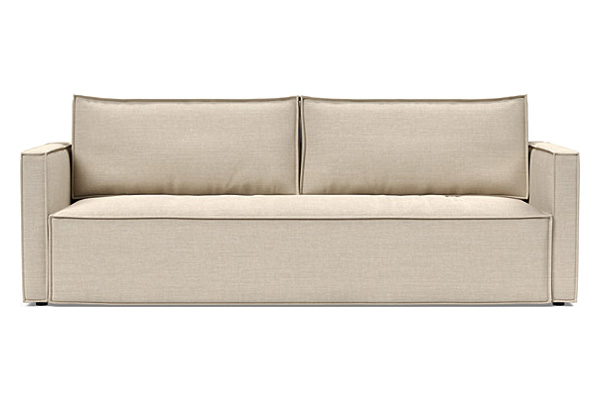 Innovation Living Newilla Sofa Bed with Slim Arms - 586 Phobos Latte