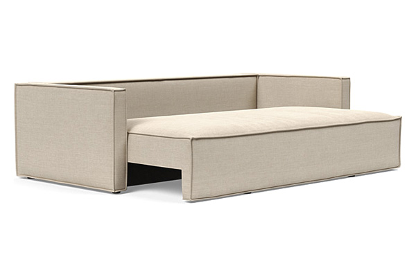 Innovation Living Newilla Sofa Bed with Slim Arms - 586 Phobos Latte