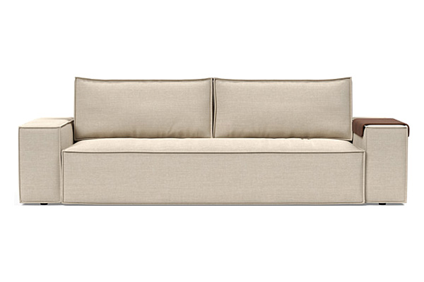 Innovation Living Newilla Sofa Bed with Wide Arms - 586 Phobos Latte