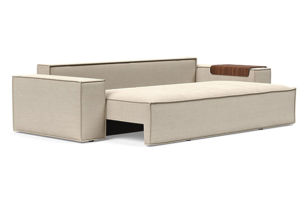 Innovation Living Newilla Sofa Bed with Wide Arms - 586 Phobos Latte