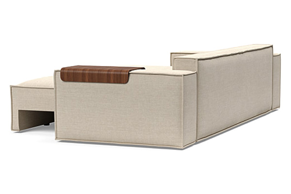 Innovation Living Newilla Sofa Bed with Wide Arms - 586 Phobos Latte