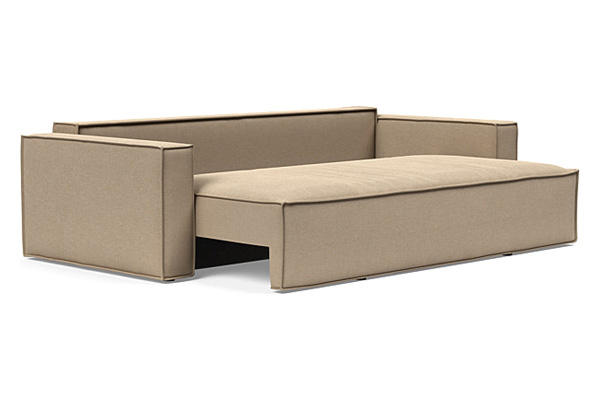 Innovation Living Newilla Sofa Bed with Standard Arms - 587 Phobos Mocha