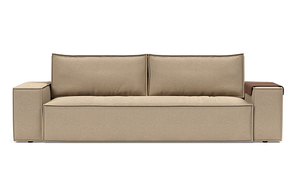 Innovation Living Newilla Sofa Bed with Wide Arms - 587 Phobos Mocha