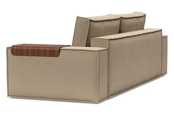 Innovation Living Newilla Sofa Bed with Wide Arms - 587 Phobos Mocha