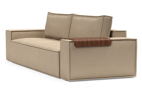 Innovation Living Newilla Sofa Bed with Wide Arms - 587 Phobos Mocha