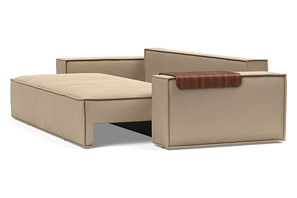 Innovation Living Newilla Sofa Bed with Wide Arms - 587 Phobos Mocha