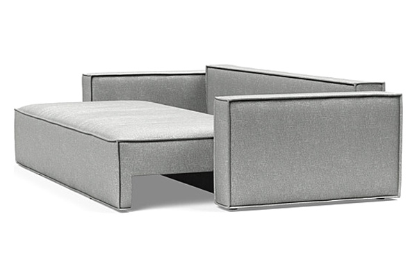 Innovation Living Newilla Sofa Bed with Standard Arms - 590 Micro Check Grey