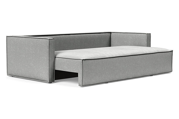 Innovation Living Newilla Sofa Bed with Slim Arms - 590 Micro Check Grey