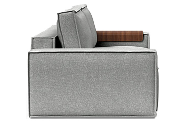 Innovation Living Newilla Sofa Bed with Wide Arms - 590 Micro Check Grey