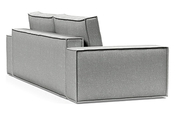 Innovation Living Newilla Sofa Bed with Wide Arms - 590 Micro Check Grey