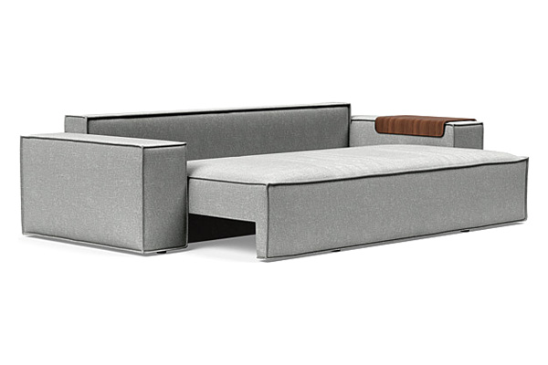 Innovation Living Newilla Sofa Bed with Wide Arms - 590 Micro Check Grey