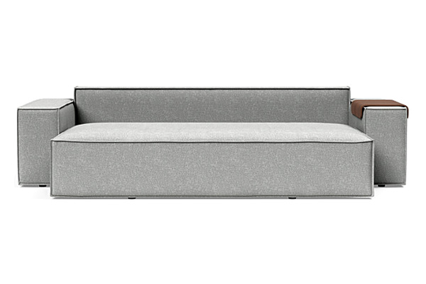 Innovation Living Newilla Sofa Bed with Wide Arms - 590 Micro Check Grey