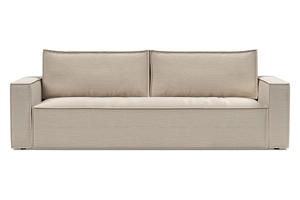 Innovation Living Newilla Sofa Bed with Standard Arms - 612 Blida Sand Grey