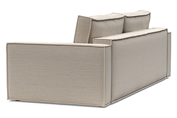 Innovation Living Newilla Sofa Bed with Standard Arms - 612 Blida Sand Grey