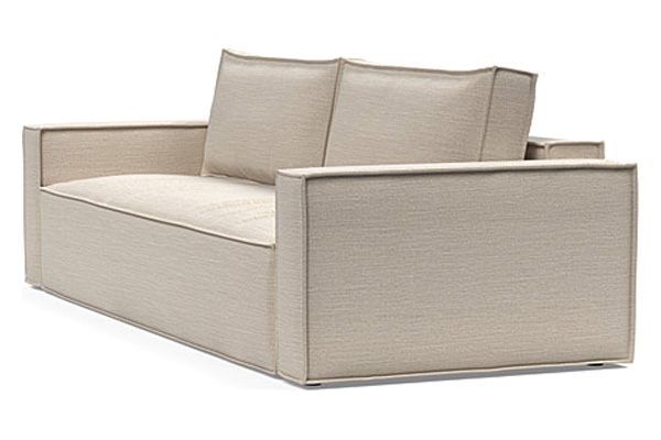 Innovation Living Newilla Sofa Bed with Standard Arms - 612 Blida Sand Grey