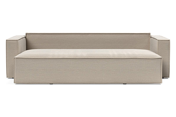 Innovation Living Newilla Sofa Bed with Standard Arms - 612 Blida Sand Grey