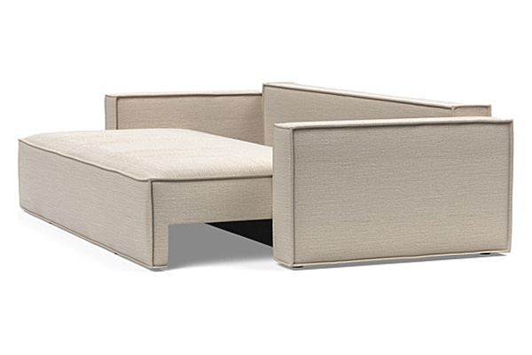 Innovation Living Newilla Sofa Bed with Standard Arms - 612 Blida Sand Grey