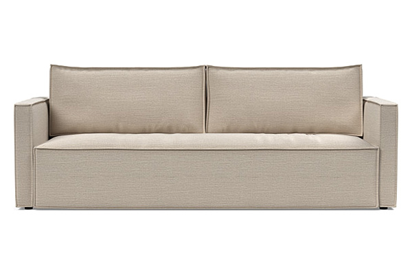 Innovation Living Newilla Sofa Bed with Slim Arms - 612 Blida Sand Grey