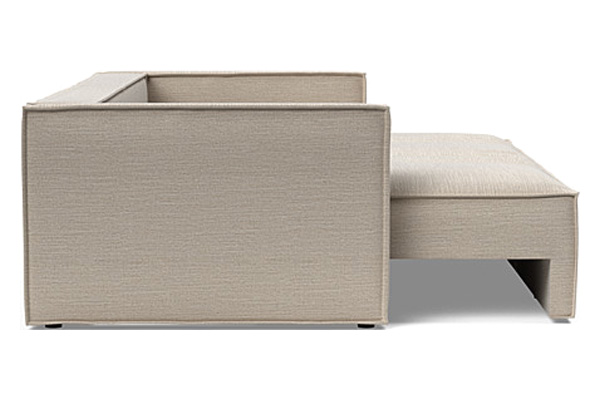 Innovation Living Newilla Sofa Bed with Slim Arms - 612 Blida Sand Grey