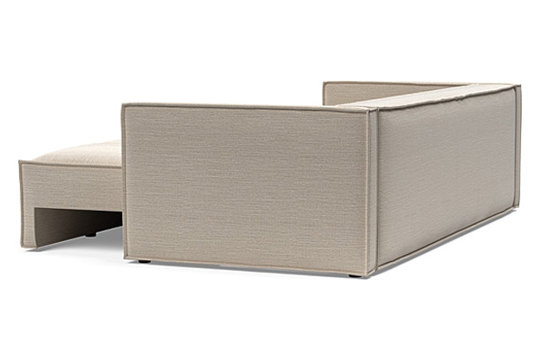 Innovation Living Newilla Sofa Bed with Slim Arms - 612 Blida Sand Grey