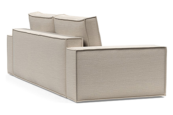 Innovation Living Newilla Sofa Bed with Wide Arms - 612 Blida Sand Grey