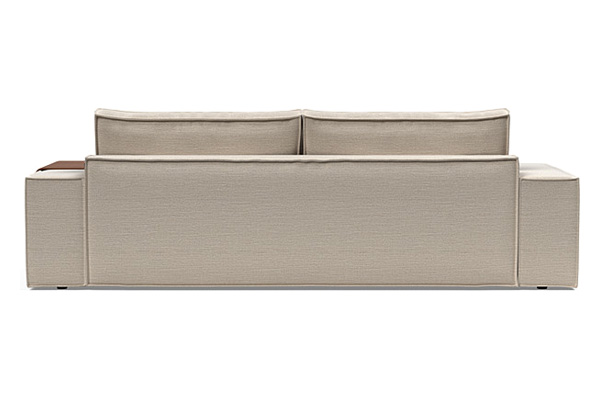 Innovation Living Newilla Sofa Bed with Wide Arms - 612 Blida Sand Grey