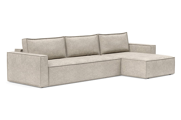 Innovation Living - Newilla Sofa Bed With Lounger with Standard Arms