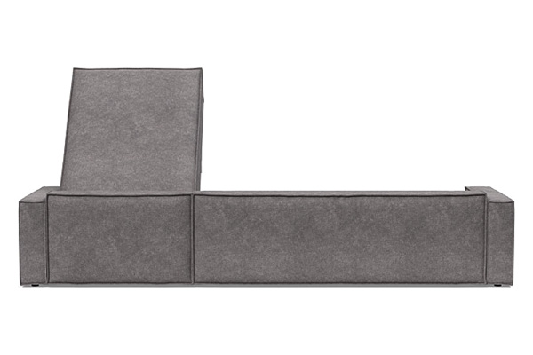 Innovation Living Newilla Sofa Bed With Lounger with Standard Arms - 282 Avella Warm Grey