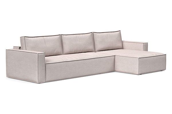 Innovation Living - Newilla Sofa Bed With Lounger with Standard Arms