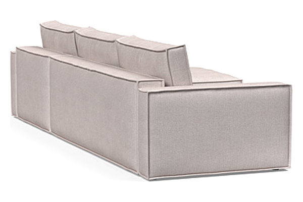 Innovation Living Newilla Sofa Bed With Lounger with Standard Arms - 300 Weda Sand