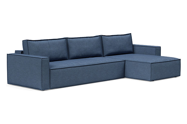 Innovation Living - Newilla Sofa Bed With Lounger with Standard Arms