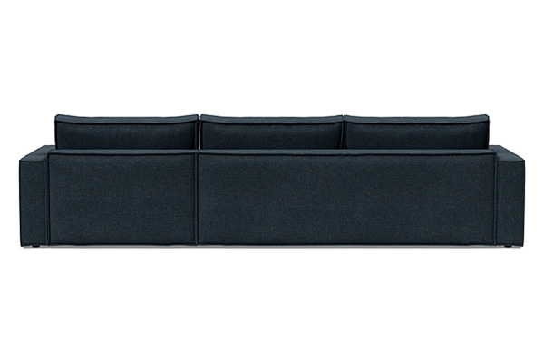 Innovation Living Newilla Sofa Bed With Lounger with Standard Arms - 515 Nist Blue