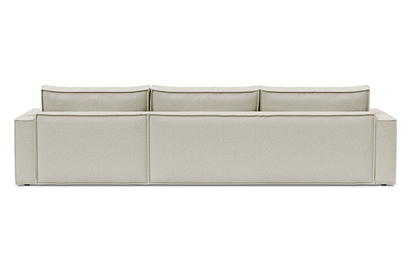 Innovation Living Newilla Sofa Bed With Lounger with Standard Arms - 527 Mixed Dance Natural